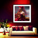 Search for redhead woman posters Abstract