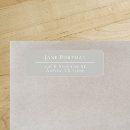 Search for light grey return address labels Simple