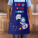 Search for kawaii panda aprons For kids