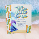 Search for the big one party invitations Surfing