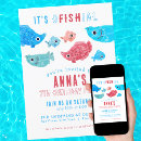 Search for funny fish invitations Under the sea