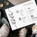 Search for icon wedding programs Black and white