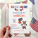 Search for red white and due invitations Summer