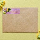 Search for romantic floral return address labels Pretty