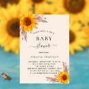 Search for boho sunflower baby shower invitations Bohemian