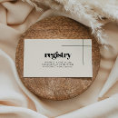Search for registry invitations Minimalist