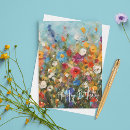 Search for red wildflowers cards Nature