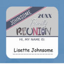 Search for cute name tag stickers Family reunion