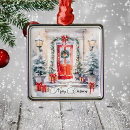 Search for red door christmas tree decorations Festive