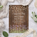 Search for lavender engagement party invitations Garden