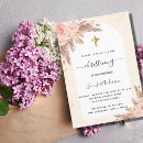 Search for marble christening invitations Floral