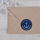 Search for white anchor stickers Navy blue