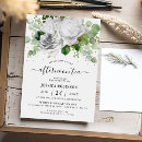 Search for watercolor floral bridal shower invitations Afternoon tea