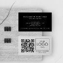 Search for barcode business cards With qr code