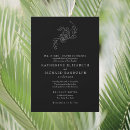Search for outlined invitations Black