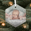 Search for baby boy first christmas tree decorations Cute