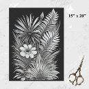 Search for line drawing tissue paper Botanical