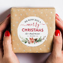Search for hand write stickers Merry christmas