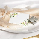 Search for leaf place cards Watercolor