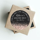 Search for black and gold thank you stickers Glitter