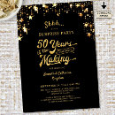 Search for surprise anniversary party invitations Typography