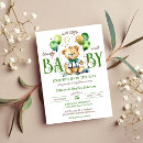 Search for sprinkle baby boy shower invitations Sage green