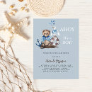 Search for sailor baby shower invitations Blue