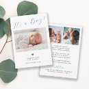 Search for its a boy birth announcement cards Modern