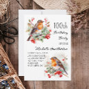Search for red bloom invitations Vintage