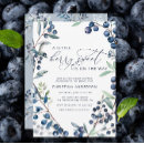 Search for blueberry baby shower invitations Fruit