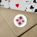 Search for card game stickers Diamonds