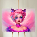 Search for flower fairy canvas prints Pink