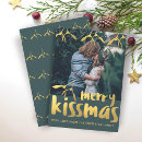 Search for faux gold foil christmas cards Green