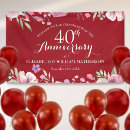 Search for 40th anniversary banners Elegant