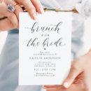 Search for bride bridal shower invitations Brunch with the bride