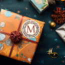Search for floral monogram stickers Victorian