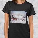 Search for christmas horse tshirts Sleigh ride