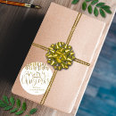 Search for gold foil christmas stickers Unique