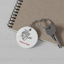 Search for heart drawing key rings Vintage