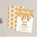 Search for you are my sunshine birthday invitations Retro