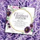 Search for purple christmas invitations Elegant
