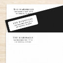 Search for last name return address labels Simple