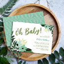 Search for tropical floral baby shower invitations Flowers