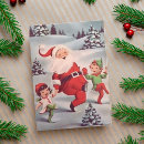 Search for dancing elves christmas cards Santa