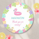 Search for pool floats stickers Flamingo