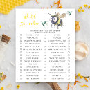 Search for bumble bee baby shower games Watercolor