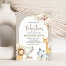 Search for boho safari baby shower invitations Animals