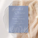 Search for periwinkle bridal shower invitations Boho