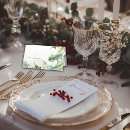 Search for holiday place cards Holly berries