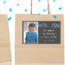 Search for boys birthday thank you stickers Simple
